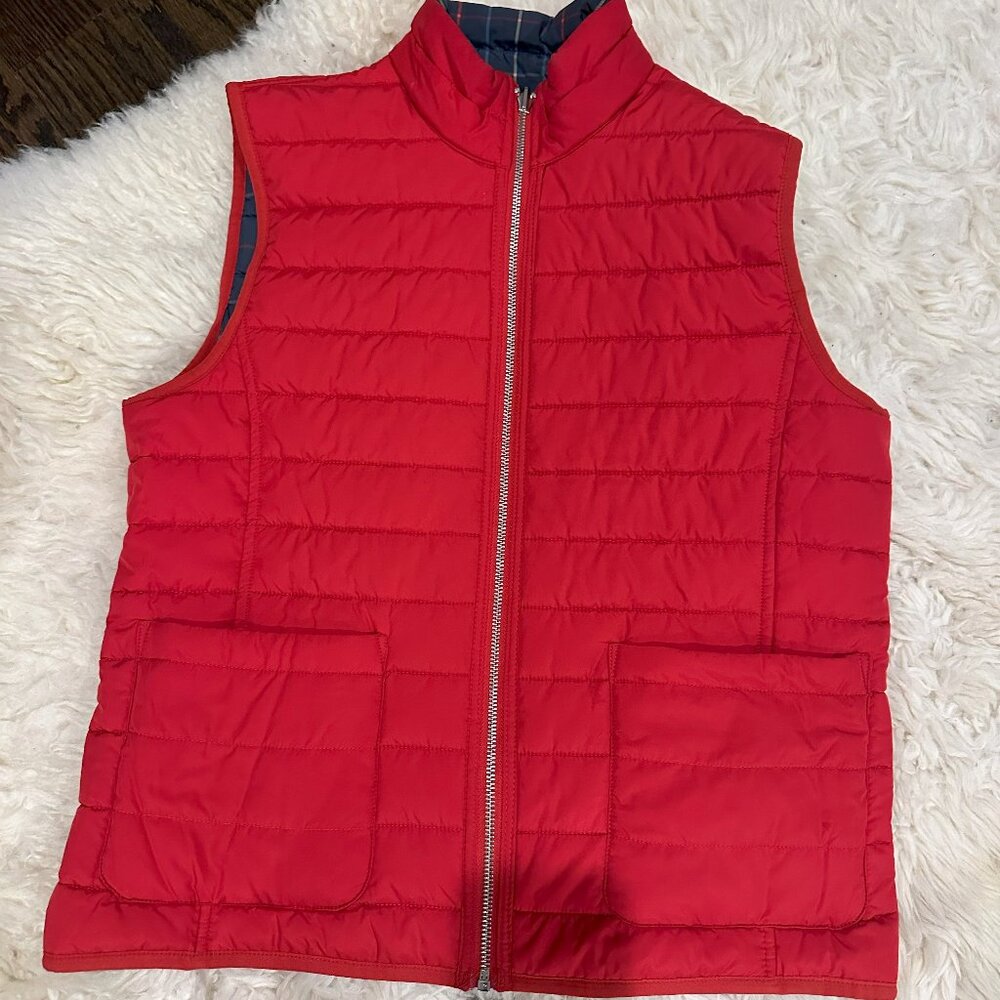Brooks Brothers Reversible Vest – Size M (Fits S/XS) Like New
